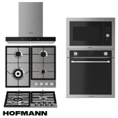 Microwave oven, Oven, Cooktop, Hood Hofmann