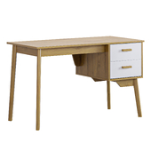 Desk with pedestal SCANDICA Horten