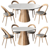 Table Eclectic + Chair April