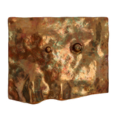 Decorative bronze panel