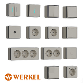 OM Surface-mounted sockets and switches Gallant (ivory) Werkel