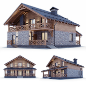 Chalet style house