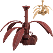 Cocotier Ceiling Fixture