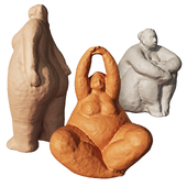 Yoga figurines