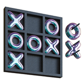Wall decor - game tic-tac-toe