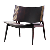 Dama-T Lounge Maple Wenge Armchair