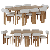 Norr11 Hippo chair and Oku dining table