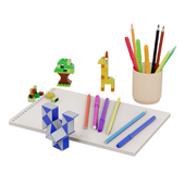 Decor for childrens table
