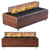 Fireplace set ArtwoodSchones Feuer