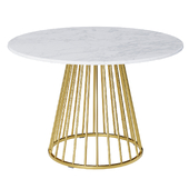 OM Twister Matt gold table base