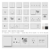 Sockets and switches Jung LS 990 Design