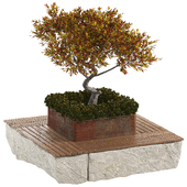 Flowerpot with Bench 16