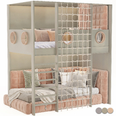 Children Two Level Style Bed 04