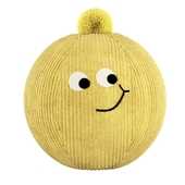 Smiling Face Pillow by Eva Chen & West Elm