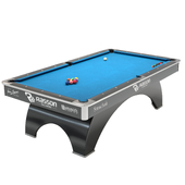 Billiard Table, Pool, Rasson Ox, 9 ft., Black