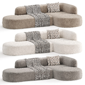 Royalty 2.0 Sectional Sofa 2 by Luzaro