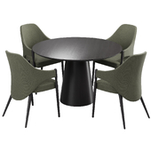 Dining chair and table211