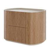 Bedside table Lagom 2 drawers ellipsefurniture