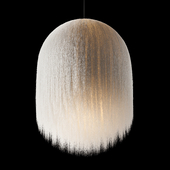 Soft chandelier "Eta" by Angela Damman