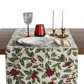 Christmas table set ZaraHome 1/ New Year's table set 1