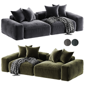 Riley Muse Mink Modular Sofa 2 Seater