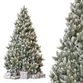 Christmas tree with gifts