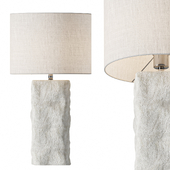 Large table lamp Kiri with concrete base