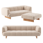 Quilton Lift sofa by Hay