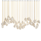BLOOM BLANKET chandelier by HABERDASHERY