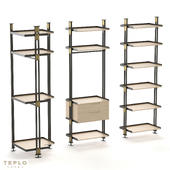 Shelving, wardrobe (3 modules) Teplo cncpt