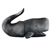 Whale Bookends