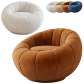 Celine Casa Blanco Swivel Chair