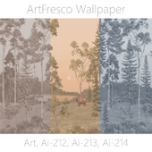 ArtFresco Wallpaper - Designer seamless photo wallpaper Art. Ai-212, Ai-213, Ai-214 OM