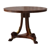 Early 19th Century Italian Center Table with Rams Head Detailing