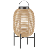 Tika lantern steel base