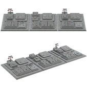 FANXI hot sale Gray Microfiber display for jewelry