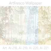 ArtFresco Wallpaper - Designer seamless photo wallpaper Art. Ai-218, Ai-219, Ai-220, Ai-221 OM
