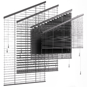 Blinds dormer window
