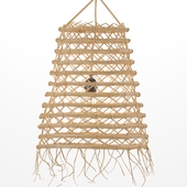 lamp rattan nature