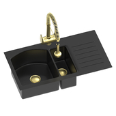 Golden Black Sink