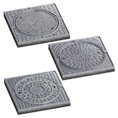 Square sewer hatches