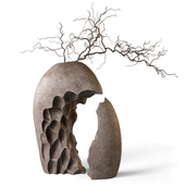 Stone Temple inspired by Naturaceramica