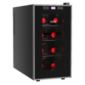 BLACK+DECKER 8 Bottle Wine Fridge