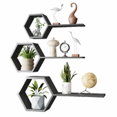Wall Shelf Set