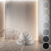 Decorative poster | Concrete set (seamless) | 43
