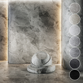 Decorative poster | Concrete set (seamless) | 46