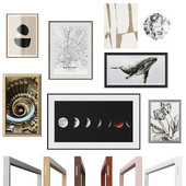 Wall gallery & TV Samsung Frame