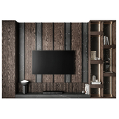 TV wall set 34