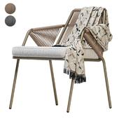 Able ANTIBES Fabric garden chair