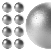 Aluminum Textures Set 001